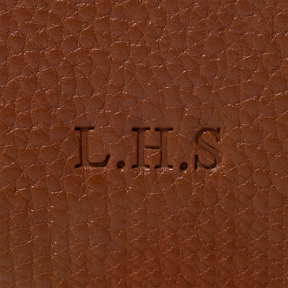 Leather Wash Bag (Tan)