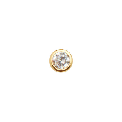 Mini Birthstone Necklace (Gold)