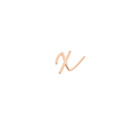 Made Mine Charms - Script Initial Charms (Rose Gold)