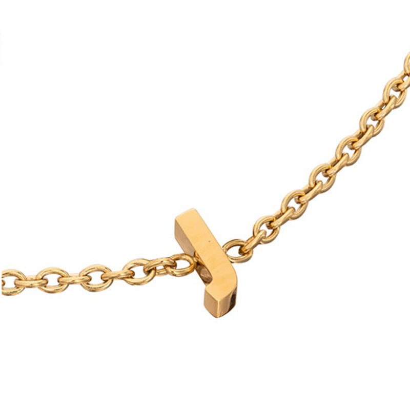 Made Mine Initial Anklet (Gold)