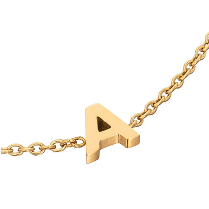 Initial Anklet (Gold)