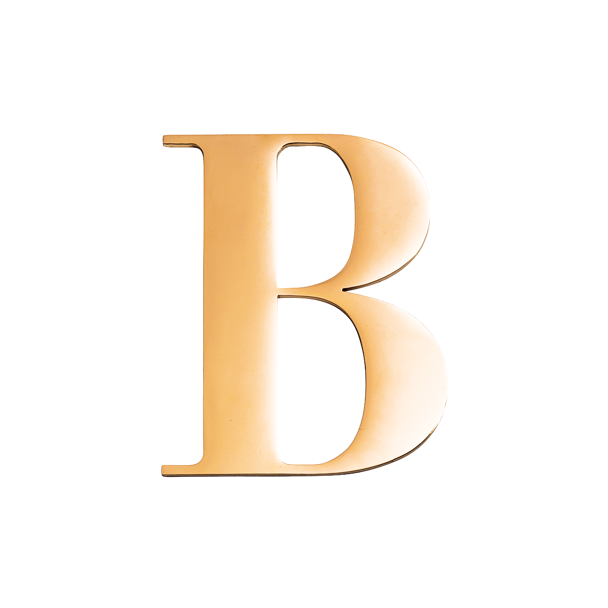 Metal Letter Pins (Gold)