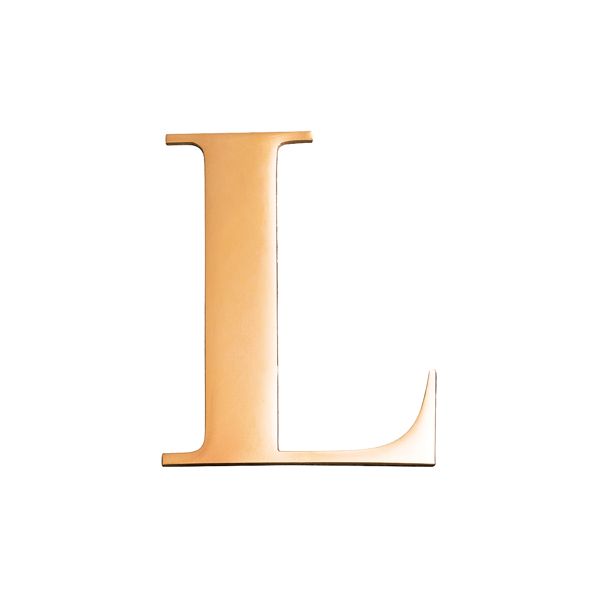 Custom Figaro Icon - Initial (Gold)