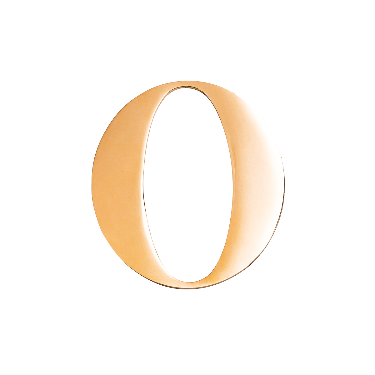 Large Metal Letters - Gold