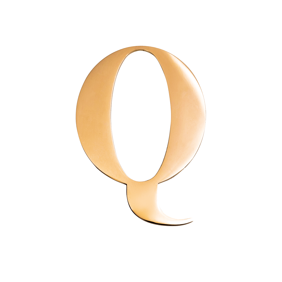 Custom Figaro Icon - Initial (Gold)