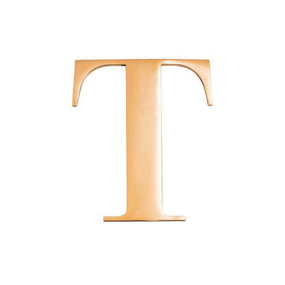 Custom Figaro Icon - Initial (Gold)