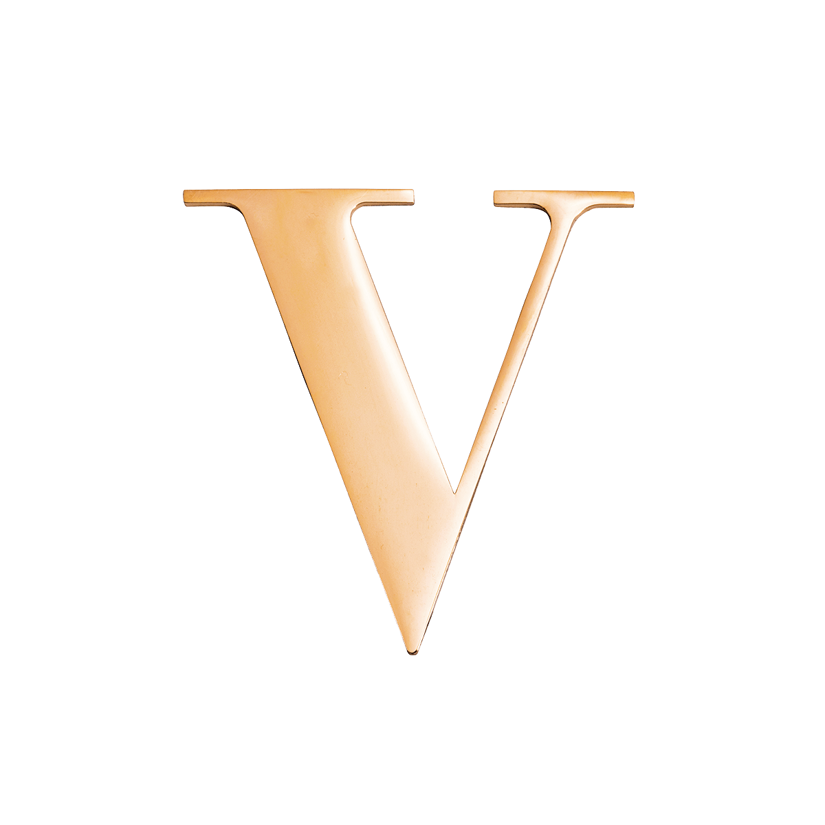 Large Metal Letters - Gold