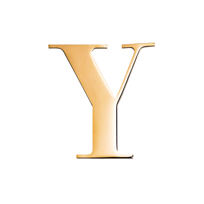Custom Figaro Icon - Initial (Gold)