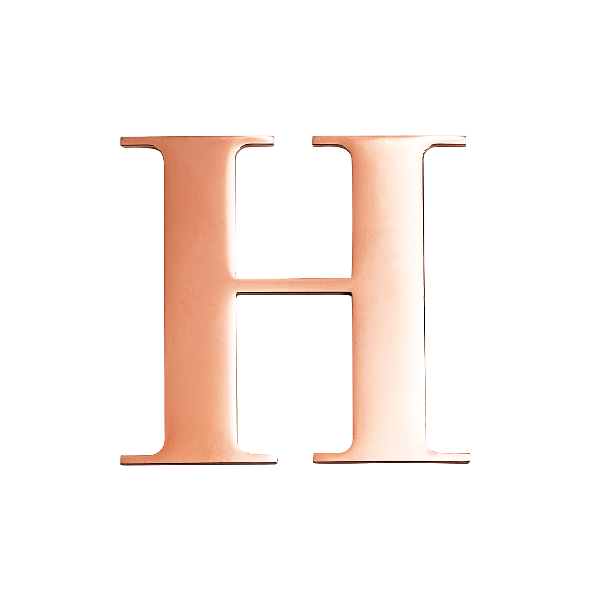 Large Metal Letters - Silver