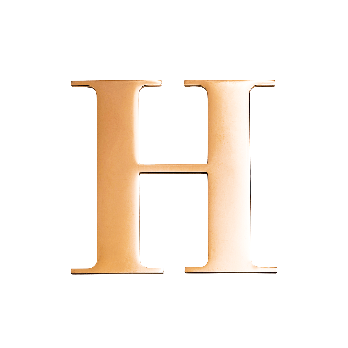 Large Metal Letters - Silver