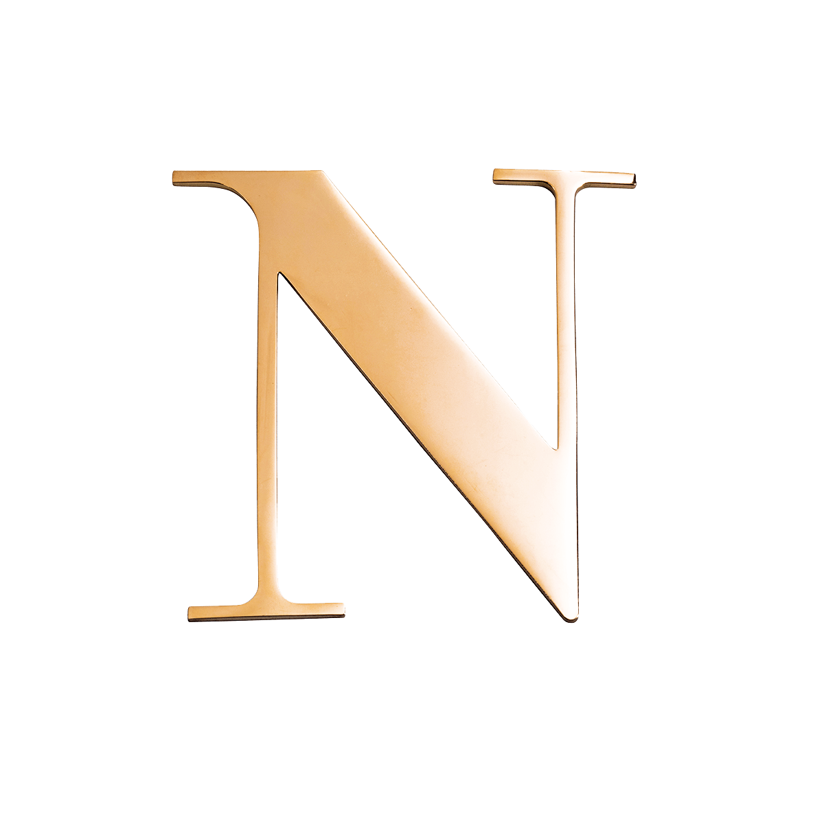 Large Metal Letters - Silver