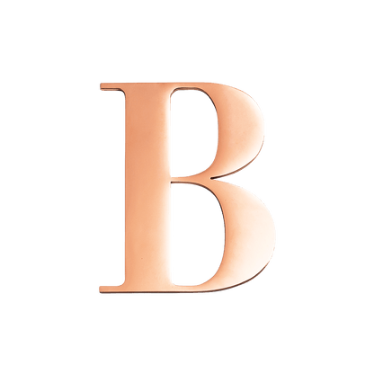 Letter Ring (Rose Gold)