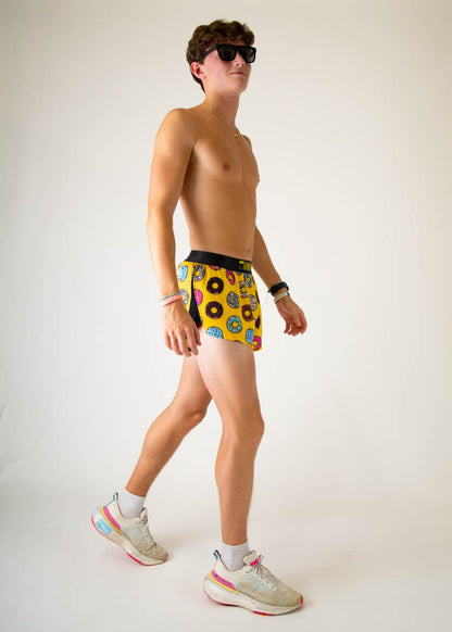 Men's Salty Donuts 2" Split Shorts