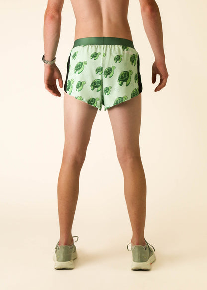 Men's Sea Turtles 2" Split Shorts