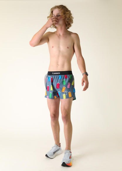 Men's Porta Potty 4" Half Split Shorts