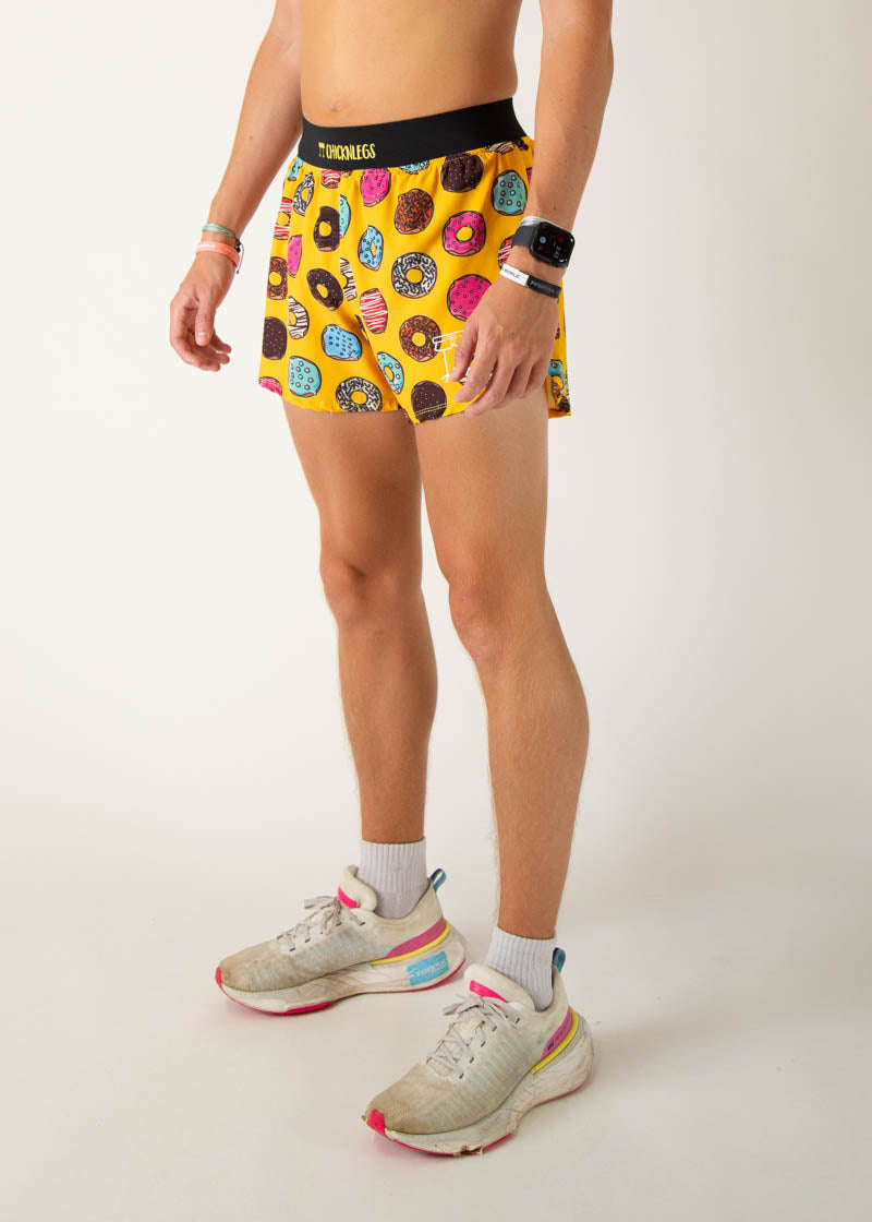 Men's Salty Donuts 4" Half Split Shorts