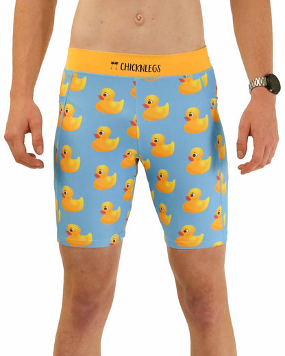 Men's Rubber Ducky 8" Half Tights