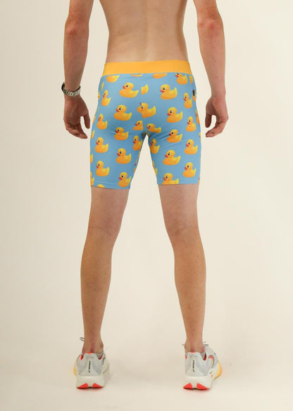 Men's Rubber Ducky 8" Half Tights