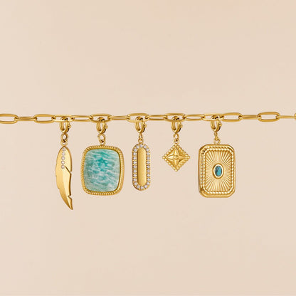 Crystal Ivory Charm