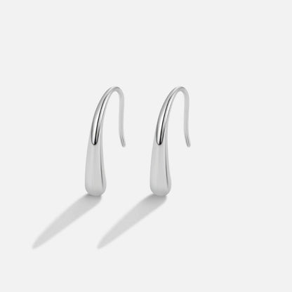 Francesca Water Drop Silver Earrings