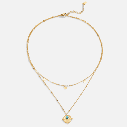 Layered Turquoise Necklace