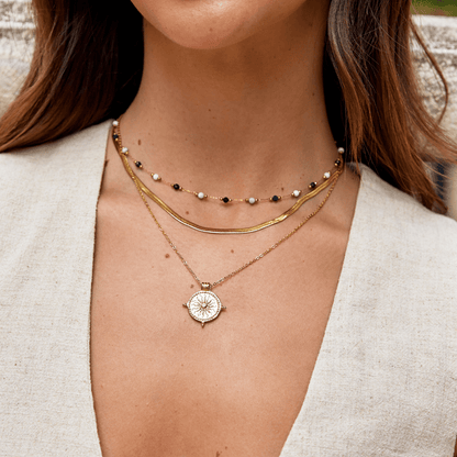 Summer Solstice Gold Necklace
